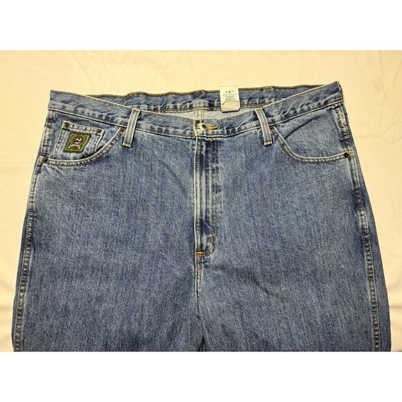 Cinch Men's Straight Leg Med Wash Blue Western Cowboy Jeans - Size 40x32 - Picture 5 of 7